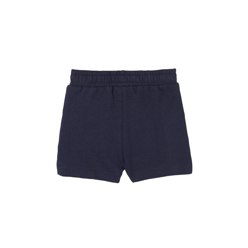 Vertbaudet Baby Boys' Sweat Bermudas Dark Blue 86, blue