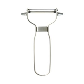 MUJI 12829003 Stainless Steel Leather Pull, Silver, Width 3.0 x Length 4.7 inches (7.5 x 12 cm)