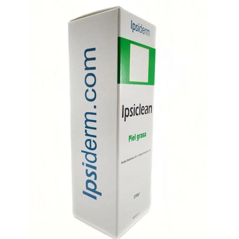 Ipsiderm Gel Dermolimpiador Piel Grasa Sin Parabenos 230ml