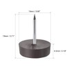 sourcing map Furniture Feet Nail Plastic Glide Nails Chair Table