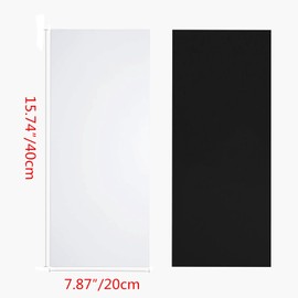 ANTFEES Magnetic Vent Covers 8" X 15.5", for Floor, Wall, Ceiling Vents, Air Registers, RV, Home HVAC and AC Vents,Easily Cut to Any Size (1 Pack)