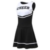 ThreeH Disfraz de animadora Disfraces Uniforme musical de mujer Traje
