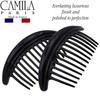 Camila Paris MP978/2 French Hair Side Combs, Large 6.5 Inch