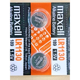 10 MAXELL LR1130 AG10 189 L1131 389 V10GA 1.5 V BATTERY  EXPIRE 12/2028