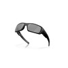 Oakley Men's OO9239 Crankshaft Rectangular Sunglasses, Matte Black/Black Iridium Polarized,