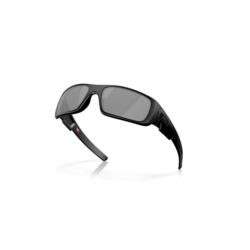 Oakley Men's OO9239 Crankshaft Rectangular Sunglasses, Matte Black/Black Iridium Polarized,