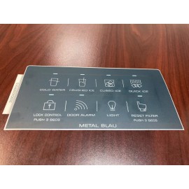 GE Fridge Dispenser Overlay compatible w WR55X10501/ WR55X10631/ WR55X10298, New