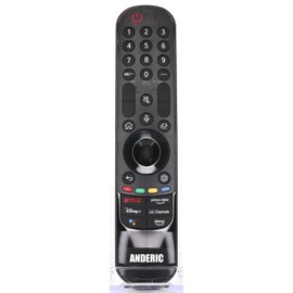 AN-MR22GA Magic IR-Only for LG No Voice/Mouse Function TV Remote Control AN-MR21GA, AN-MR21GC, AN-MR22GA LG Smart TV 43NANO 50UP 55NANO 60UP 65NANO 70UP 75NANO 86NANO OLED Series - RR22GA