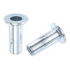 sourcing map M10 Multi-Grip Rivet Nuts, 10pcs Pre-Bulbed Shank Flat