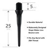 LinkVisions 2BA Thread Plastic Tip Dart Points Soft Dart Tips