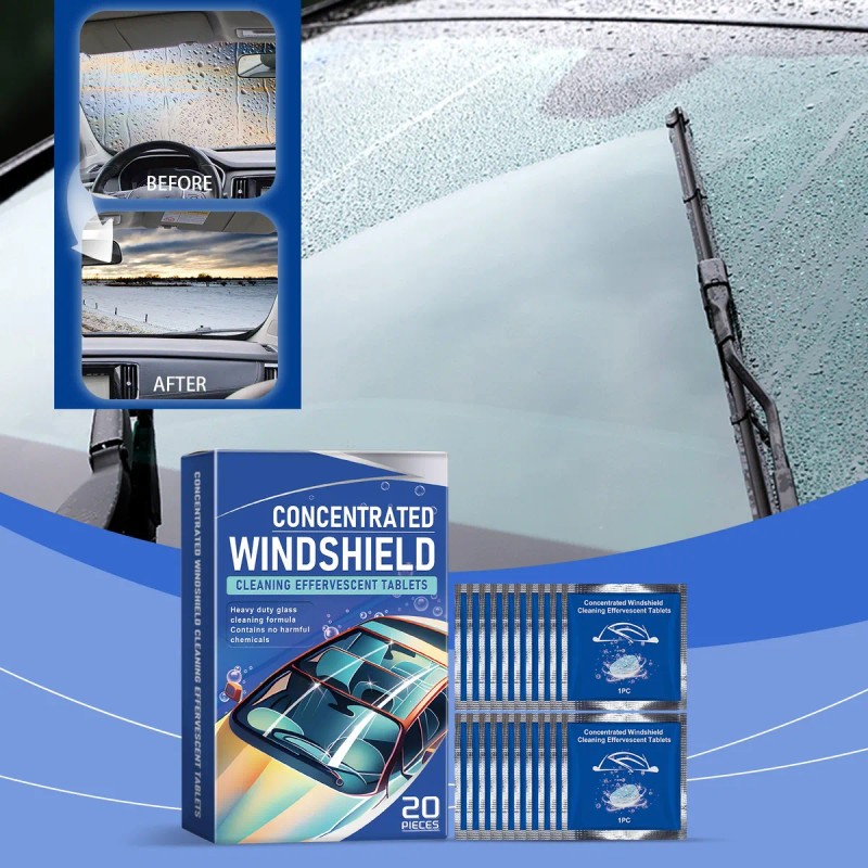 Tabletas Efervescentes Limpiaparabrisas Z Car Rain Pro 2001