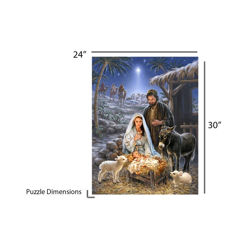 Springbok- Savior is Born 1000 Piece Jigsaw Puzzle - A
