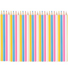 Realm Tailors Chalk Pencils, Dressmaking Dressmakers Chalk Pencil for Marking Fabric, Pack of 4, 4 Colours