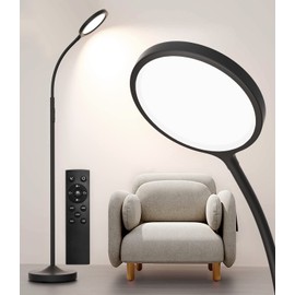 luckystyle Floor Lamp,Super Bright Dimmable LED Lamps for Living Room, Custom Color Temp...