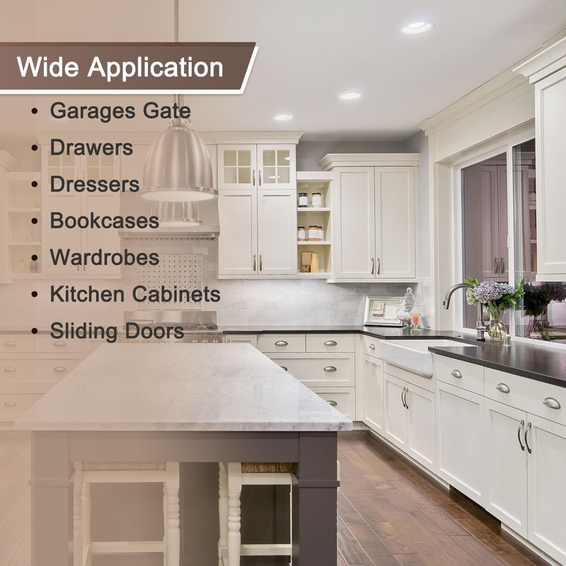 sourcing map Gate Handle Pulls, 2Pcs 5-inch/119mm Long Door Pull