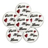 FINGER TEN Golf Ball Marker for Ladies Men Value 6