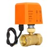DN25 2 Way 2 Wire Electric Ball Valve Normally Closed