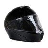 Milwaukee Helmets MPH9813DOT Gloss Black Menace DOT Approved Motorcycle Modular