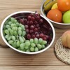 Zopnny Stainless Steel Salad Bowl, Kitchen Deep Mixing Bowl for