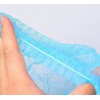 HOTWE Disposable Non-woven Caps, 100pcs Blue Elastic Hair Net for