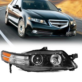 Aosky Projector HID Headlight Assembly Compatible with 2007-2008 Acura TL Type-S Model OE Style Headlamp, Right Passenger Side