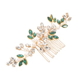 FOMIYES Rhinestone Wedding Hair Comb for Women Versatile Decorative Hairpiece for Elegant Hairstyles Lightweight Artisan Quality for Special Moments