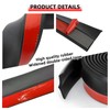 Auto Spoiler Protector - Garage Door Seal Strip8.2ft 2.5inch Universal