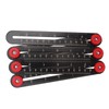 Aluminum Alloy Multi Angle Measuring Ruler Universal Opening Locator Measurement