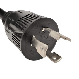 Parkworld 885392 Welding Adapter Cord L6-30 Plug 3-Prong 30A Locking Male to 6-50 Receptacle 50 AMP Female (25 FT)