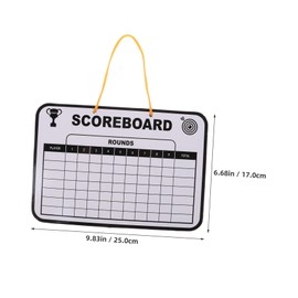 VICASKY Multi Use Golf Scoreboard Compact Dry Erase Writing Panel User Friendly Golf Accessory for Tracking for All Ages for