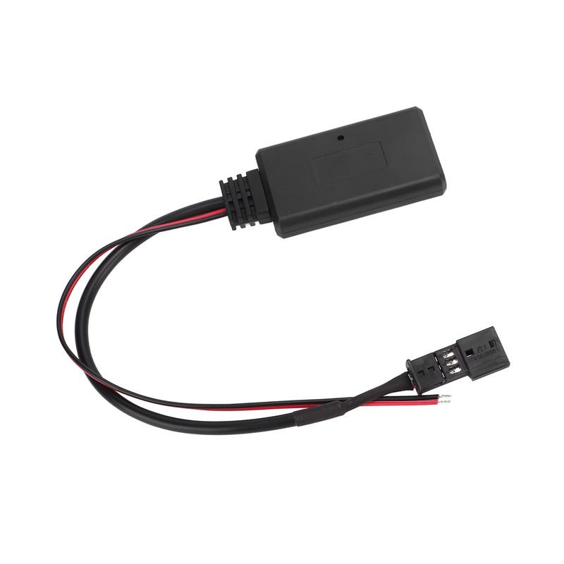 Car Bluetooth5.0 AUX Module 3Pin ABS Black Wearproof Replacement for