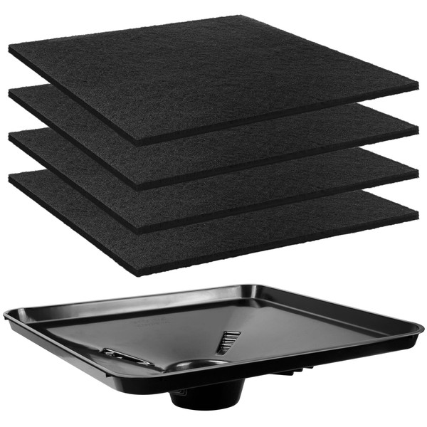 17892 Transmission Drain Pan for Lisle and 4 Pcs 22''