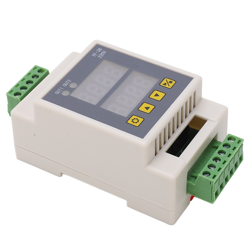 Timer Module 2 Channel Accurate LCD Screen ABS Delay Module