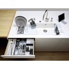 Kuhn Rikon Wave Drawer Organiser, Medium, Blue