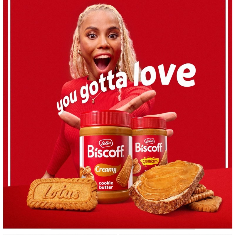 Lotus Biscoff Creamy Cookie Butter, 14.1 oz.