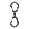 DBLTACT DT-KSU-100G S-Shaped Universal Carabiner 3.9 inches (100 mm) Gunmetal