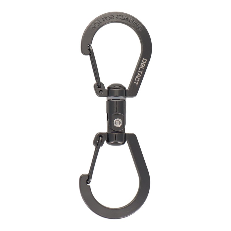 DBLTACT DT-KSU-100G S-Shaped Universal Carabiner 3.9 inches (100 mm) Gunmetal