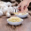 Professional Kitchen Garlic Press/Mincer/Crusher UK, Peeler Squeezer Heavy Duty Garlic