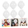 WOONEKY Blank Mask Base for Boys and Girls Diy 6pcs