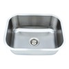 Wells Sinkware CMU2318-9 Craftsmen Series Stainless Steel Kitchen Sink, 23"