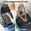 4PCS Vacuum Bags for Travel with Pump, 33L Large Reusable