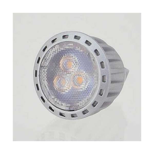 LEDwholesalers MR11 4-Watt 30º Beam Angle 12-Volt Mini LED Spot Light Bulb (24-Pack), Warm White, 1127WWx24