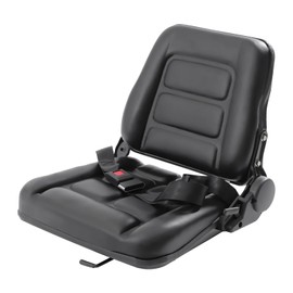 Universal Forklift Seat,Adjustable Backrest,Full Suspension Seat Replacement for Clark Cat Hyster Yale Toyota Mitsubishi
