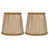 2PCS Fabric Lampshade Simple Lamp Shade for E14 Screw Candlestick
