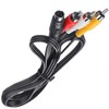 tunghey 4 Pin S-Video to 3 Male RCA Composite Video