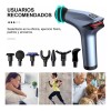 Monstyle Monstyle Pistola Masajeadora All Body 8 Velocidades Gris 110V/220V