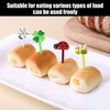 32 Pieces Fruit Picks, Cute Cartoon Toothpicks, Flower Ladybird Fruit