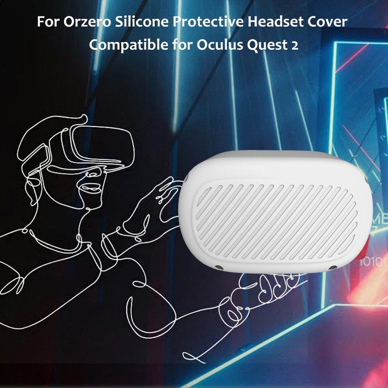 Compatible for Oculus Quest 2 Protective Cover Silicone Protective Sleeve