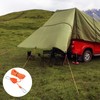 FUNSUEI 8 Stück Reflektierend Abspannseil mit Seilspanner 4 mm, 4