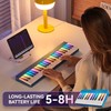 Smart rainbow piano, smart digital piano, smart luminous keyboard piano,